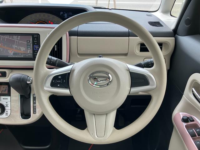 ムーヴキャンバスXメイクアップリミテッド SAIII14インチフルホイールキャップ キーフリーシステム 両側パワースライドドア オートエアコン(プッシュ式) オートライト 置きラクボックス(静岡県)の中古車