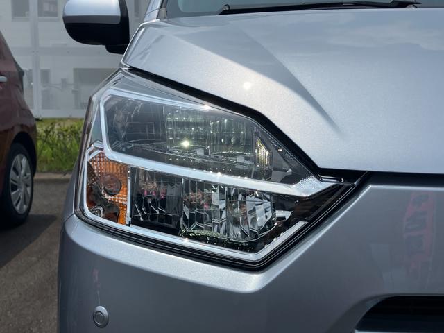ミライースG SAIII14インチアルミホイール LEDヘッドランプ オート格納式カラードドアミラー 自発光式デジタルメーターブルーイルミネーションメーター オートエアコン(プッシュ式) キーフリーシステム(静岡県)の中古車