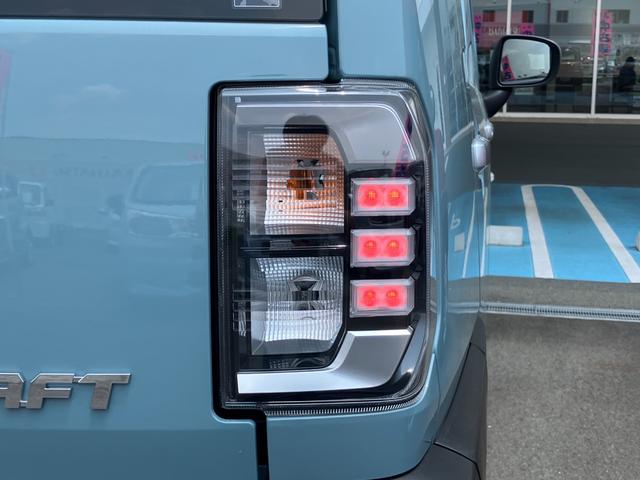 タフトG15インチアルミホイール オートレベリング機能付フルLEDヘッドランプ LEDフォグランプ 本革巻ステアリングホイール 本革巻インパネセンターシフト TFTカラーマルチインフォメーションディスプレイ(静岡県)の中古車