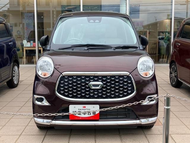キャストスタイルＸ　ＳＡIII１５インチフルホイールキャップ　マルチリフレクターハロゲンヘッドランプ　　　　　ウレタンステアリングホイール　フロントパーソナルランプ　　オーバーヘッドコンソール（静岡県）の中古車