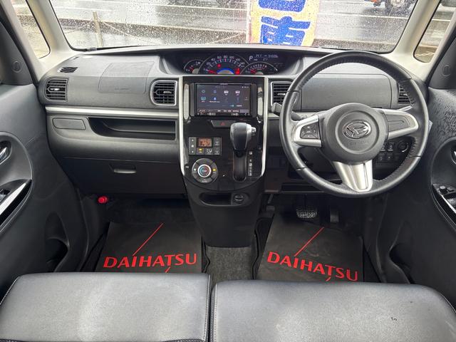 タントカスタムRS トップエディションSAII15インチアルミホイール 大型エアロバンパー LEDヘッドランプ オート格納式カラードドアミラー 本革巻ステアリングホイール 両側パワースライドドア(静岡県)の中古車