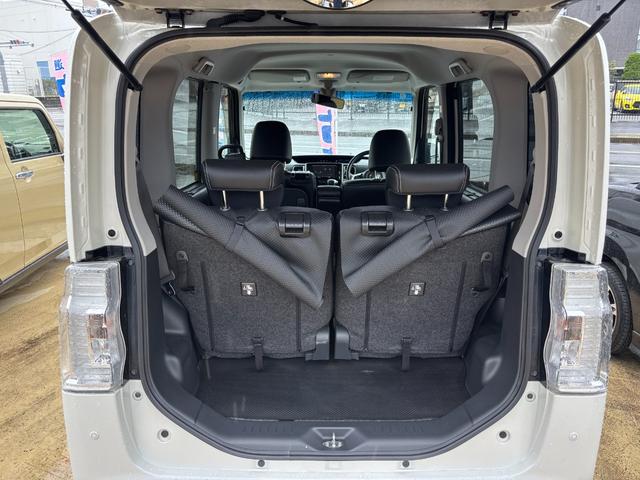タントカスタムRS トップエディションSAII15インチアルミホイール 大型エアロバンパー LEDヘッドランプ オート格納式カラードドアミラー 本革巻ステアリングホイール 両側パワースライドドア(静岡県)の中古車