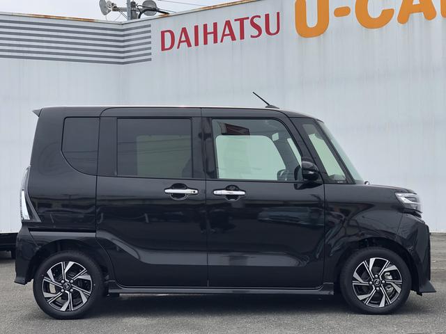 タントカスタムＸ　雹害車両　両側電動スライドドア　シートヒーター雹害車両　１年保証　両側電動スライドドア　前後コーナーセンサー　前席シートヒーター　オートマチックハイビーム　ＬＥＤヘッドライト　オートブレーキホールド　スマートキー　１４インチ純正アルミホイール（兵庫県）の中古車