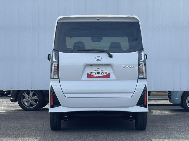 タントカスタムＸ　雹害車両　両側電動スライドドア　シートヒーター雹害車両　１年保証　両側電動スライドドア　前後コーナーセンサー　前席シートヒーター　オートマチックハイビーム　ＬＥＤヘッドライト　オートブレーキホールド　スマートキー　１４インチ純正アルミホイール（兵庫県）の中古車