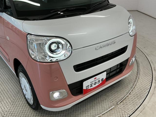 ムーヴキャンバスストライプスＧ　両側電動スライドドア　前後コーナーセンサー走行無制限１年保証　両側電動スライドドア　前後コーナーセンサー　前席シートヒーター　ホットカップホルダー　オートハイビーム　ＬＥＤヘッドライト　プッシュスタート　横滑り防止装置　オートエアコン（兵庫県）の中古車