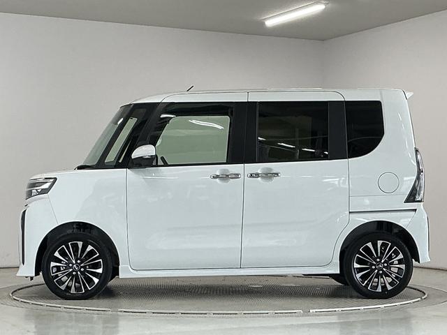タントカスタムRSリミテッド ターボ 4WD ETC 両側電動走行無制限1年保証 両側電動スライドドア 4WD ETC アダプティブクルーズコントロール 前後コーナーセンサー 前席シートヒーター オートハイビーム スマートキー 15インチ純正アルミホイール(兵庫県)の中古車
