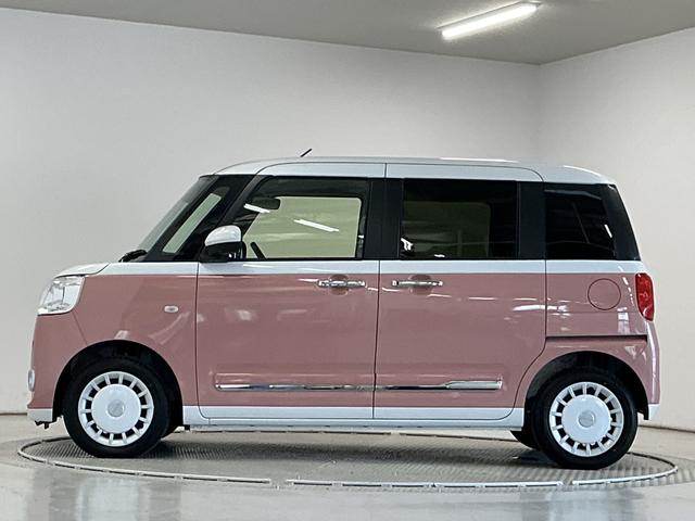 ムーヴキャンバスストライプスG 両側電動スライドドア 前後コーナーセンサー走行無制限1年保証 両側電動スライドドア 前後コーナーセンサー 前席シートヒーター ホットカップホルダー オートハイビーム LEDヘッドライト オートブレーキホールド スマートキー オートエアコン(兵庫県)の中古車