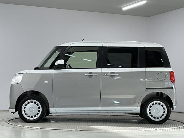 ムーヴキャンバスストライプスＸ　４ＷＤ　両側電動スライド　コーナーセンサー走行無制限１年保証　両側電動スライドドア　４ＷＤ　前後コーナーセンサー　オートハイビーム　アイドリングストップ　プッシュスタート　横滑り防止装置　オートエアコン　ヘッドライトレベライザー　ベンチシート（兵庫県）の中古車
