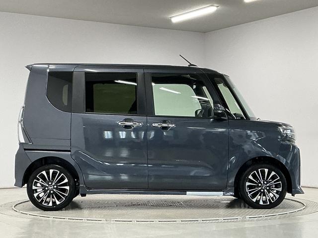 タントカスタムＲＳ　ターボ　両側電動スライドドア　コーナーセンサー走行無制限１年保証　両側電動スライドドア　前後コーナーセンサー　前席シートヒーター　オートハイビーム　ＬＥＤヘッドライト　プッシュスタート　オートブレーキホールド　１５インチ純正アルミホイール（兵庫県）の中古車