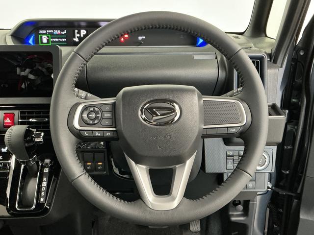 タントカスタムＲＳ　ターボ　両側電動スライドドア　コーナーセンサー走行無制限１年保証　両側電動スライドドア　前後コーナーセンサー　前席シートヒーター　オートハイビーム　ＬＥＤヘッドライト　プッシュスタート　オートブレーキホールド　１５インチ純正アルミホイール（兵庫県）の中古車