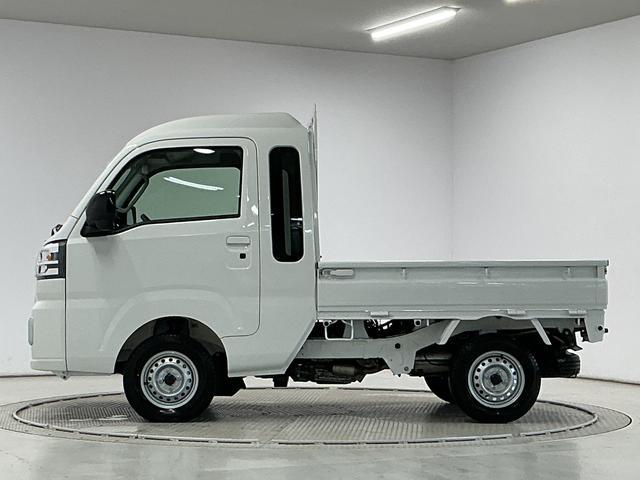 ハイゼットトラックジャンボエクストラ　ＣＶＴ　前後コーナーセンサー　荷台作業灯走行無制限１年保証　前後コーナーセンサー　ＣＶＴ車　３方開　荷台作業灯　オートハイビーム　ＬＥＤヘッドライト　アイドリングストップ　プッシュスタート　横滑り防止装置　ラジオ　スマートアシスト（兵庫県）の中古車