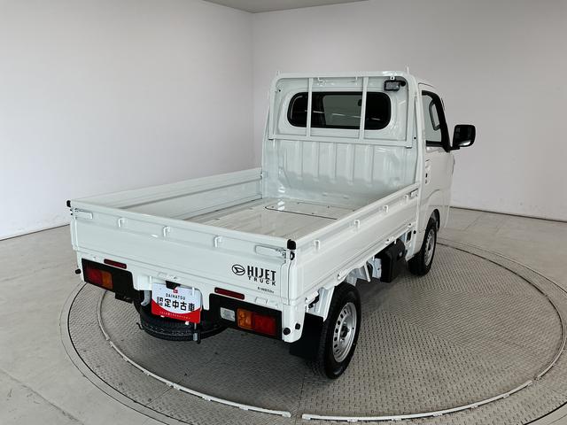 ハイゼットトラックＥＸＴ　４ＷＤ　ＣＶＴ　前後コーナーセンサー　荷台作業灯走行無制限１年保証　前後コーナーセンサー　４ＷＤ　ＣＶＴ車　３方開　荷台作業灯　オートハイビーム　アイドリングストップ　プッシュスタート　横滑り防止装置　オートライト　デフロック　スペアタイヤ（兵庫県）の中古車