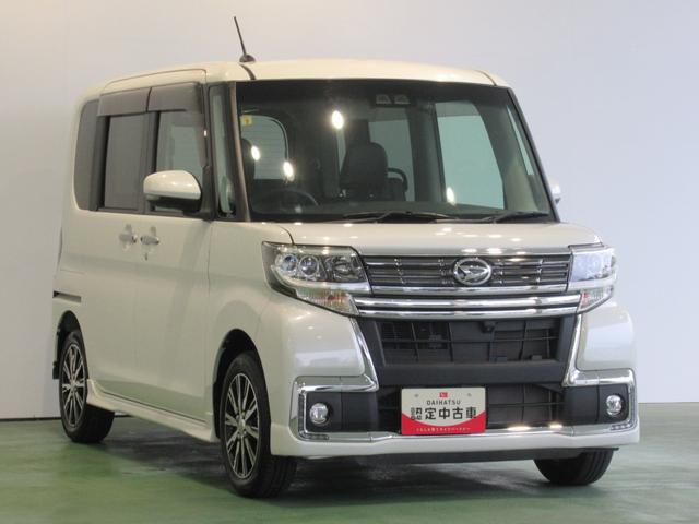 タントカスタムＸ　トップエディションリミテッドＳＡIIIナビ　ドラレコ　ＥＴＣ　プッシュボタンスタ−ト　両側電動スライドドア　片側シ−トシ−タ−　衝突軽減システム　オートハイビ−ム　アイドリングストップ機能　テレビコントロ−ル　パノラマモニタ−（奈良県）の中古車