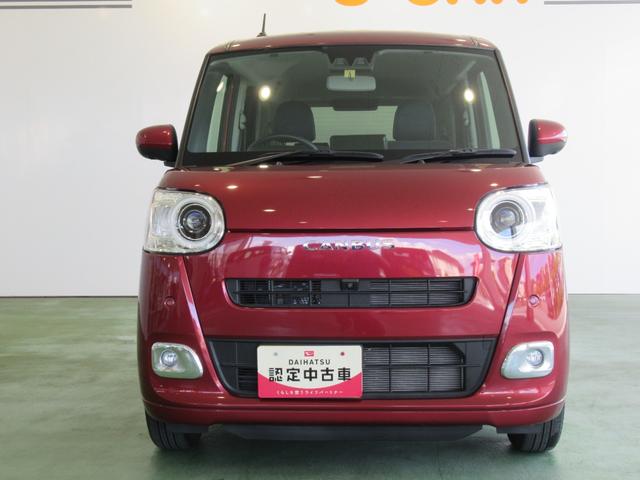 ムーヴキャンバスセオリーＧパノラマモニタ−対応　電動パーキング　フロントシ−トシ−タ−　両側電動スライドドア　プッシュボタンスタ−ト　衝突被害軽減ブレーキ　コ−ナ−センサ−　アイドリングストップ　ＬＥＤヘッドライト（奈良県）の中古車