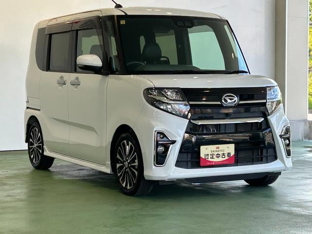 タントカスタムＲＳセレクションナビ　ドラレコ　ＥＴＣ　プッシュボタンスタ−ト　両側電動スライドドア　ロングスライドシ−ト　コ−ナ−センサ−　衝突被害軽減ブレーキ　アイドリングストップ機能　シ−トヒ−タ−　バックカメラ（奈良県）の中古車