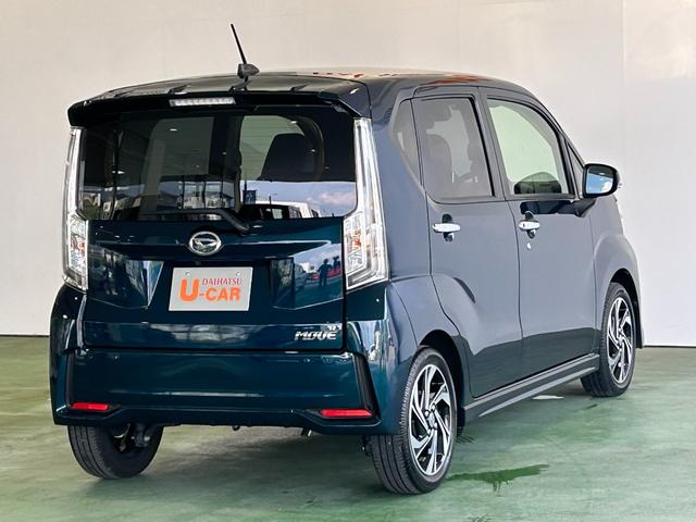 ムーヴカスタム　ＲＳ　ハイパーリミテッドＳＡIIIタ−ボ　ナビ　プッシュボタンスタ−ト　片側シ−トヒ−タ−　衝突被害軽減ブレーキ　オ−トハイビ−ム　アイドリングストップ機能　パノラマモニタ−　ＬＥＤヘッドライト（奈良県）の中古車