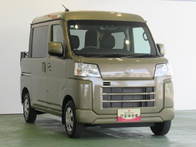 ハイゼットカーゴデッキバンＧ４ＷＤ　ＣＤオーディオ　プッシュボタンスタ−ト　衝突被害軽減ブレーキ　コ−ナ−センサ−　アイドリングストップ機能　キーフリ−（奈良県）の中古車