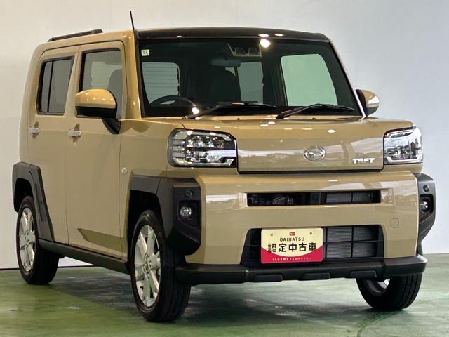 タフトＧ　クロムベンチャーディスプレイオーディオ　衝突被害軽減ブレーキ　クル−ズコントロ−ル　プッシュボタンスタ−ト　コ−ナ−センサ−　アイドリングストップ機能　シ−トヒ−タ−　電動パーキング　バックカメラ　ＬＥＤヘッドライト（奈良県）の中古車