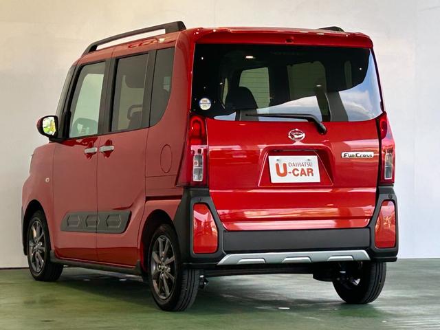 タントファンクロスバックカメラ対応　プッシュボタンスタ−ト　両側電動スライドドア　衝突被害軽減ブレーキ　コ−ナ−センサ−　アイドリングストップ機能　シ−トヒ−タ−　ＬＥＤヘッドライト（奈良県）の中古車