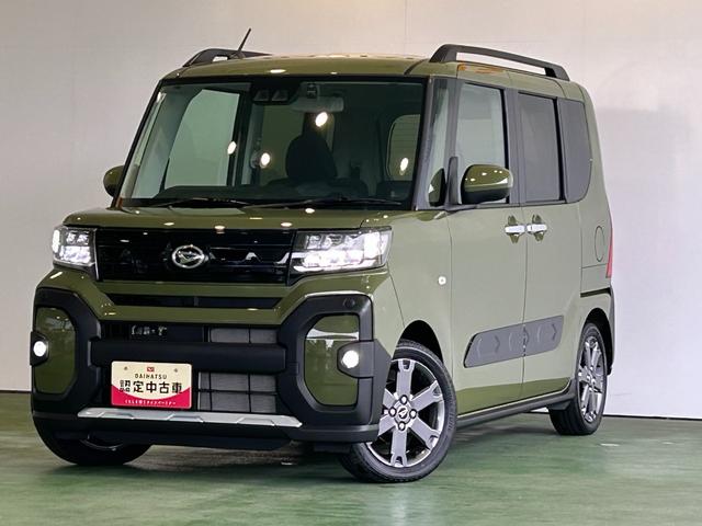 タントファンクロスターボナビ ドラレコ プッシュボタンスタ−ト 両側電動スライドドア コ−ナ−センサ− 衝突被害軽減ブレーキ アイドリングストップ機能 シ−トヒ−タ− バックカメラ LEDヘッドライト(奈良県)の中古車