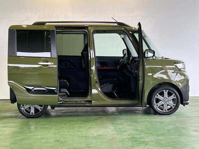 タントファンクロスターボナビ ドラレコ プッシュボタンスタ−ト 両側電動スライドドア コ−ナ−センサ− 衝突被害軽減ブレーキ アイドリングストップ機能 シ−トヒ−タ− バックカメラ LEDヘッドライト(奈良県)の中古車