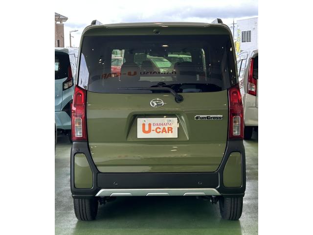 タントファンクロスターボナビ ドラレコ プッシュボタンスタ−ト 両側電動スライドドア コ−ナ−センサ− 衝突被害軽減ブレーキ アイドリングストップ機能 シ−トヒ−タ− バックカメラ LEDヘッドライト(奈良県)の中古車