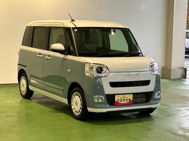 ムーヴキャンバスストライプスＧナビ　ドラレコ　シ−トヒ−タ−　電動パーキング　両側電動スライドドア　コ−ナ−センサ−　プッシュボタンスタ−ト　衝突被害軽減ブレーキ　ＬＥＤヘッドライト（奈良県）の中古車