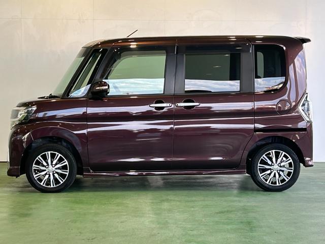 タントカスタムＸ　トップエディションＳＡIIIナビ　片側電動スライドドア　プッシュボタンスタ−ト　オ−トハイビ−ム　アイドリングストップ機能　衝突被害軽減ブレーキ　バックカメラ（奈良県）の中古車