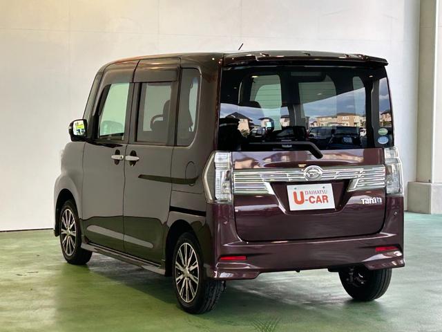 タントカスタムＸ　トップエディションＳＡIIIナビ　片側電動スライドドア　プッシュボタンスタ−ト　オ−トハイビ−ム　アイドリングストップ機能　衝突被害軽減ブレーキ　バックカメラ（奈良県）の中古車