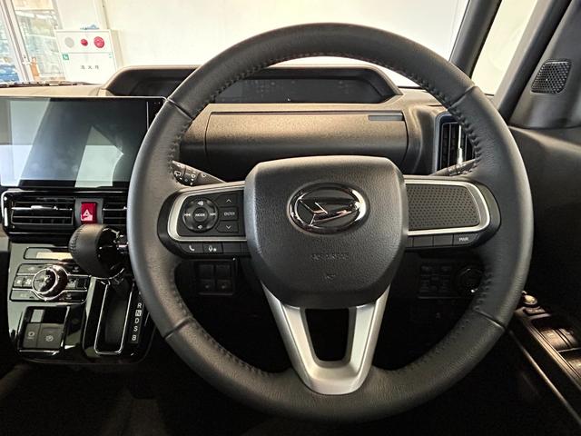 タントカスタムＲＳタ−ボ　ディスプレイオーディオ　衝突被害軽減ブレーキ　電動パーキング　プッシュボタンスタ−ト　コ−ナ−センサ−　アイドリングストップ機能　シ−トヒ−タ−　バックカメラ　ＬＥＤヘッドライト（奈良県）の中古車