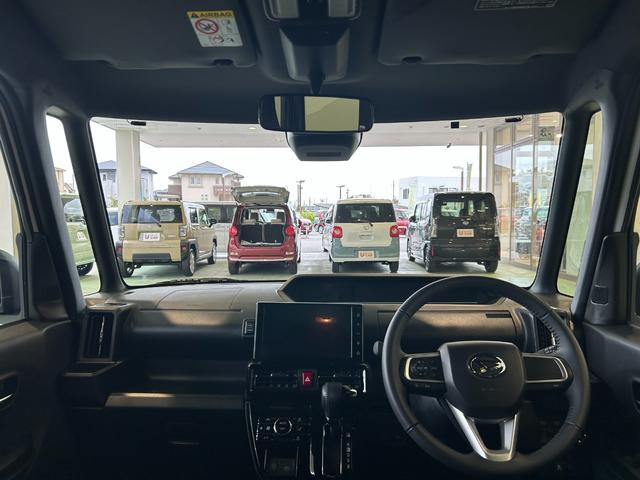 タントカスタムＲＳタ−ボ　ディスプレイオーディオ　衝突被害軽減ブレーキ　電動パーキング　プッシュボタンスタ−ト　コ−ナ−センサ−　アイドリングストップ機能　シ−トヒ−タ−　バックカメラ　ＬＥＤヘッドライト（奈良県）の中古車