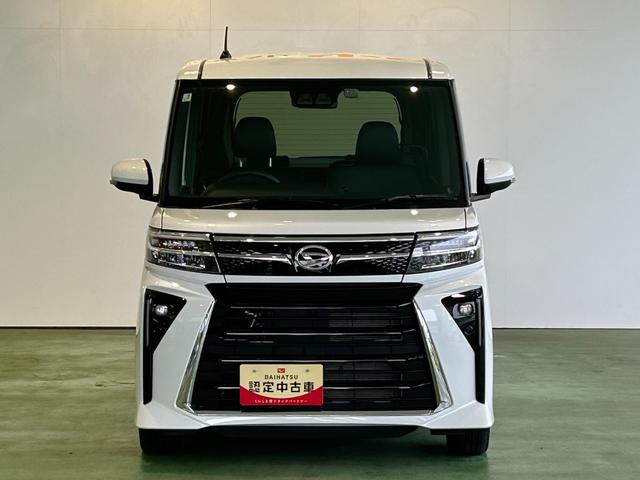 タントカスタムＲＳタ−ボ　ディスプレイオーディオ　衝突被害軽減ブレーキ　電動パーキング　プッシュボタンスタ−ト　コ−ナ−センサ−　アイドリングストップ機能　シ−トヒ−タ−　バックカメラ　ＬＥＤヘッドライト（奈良県）の中古車