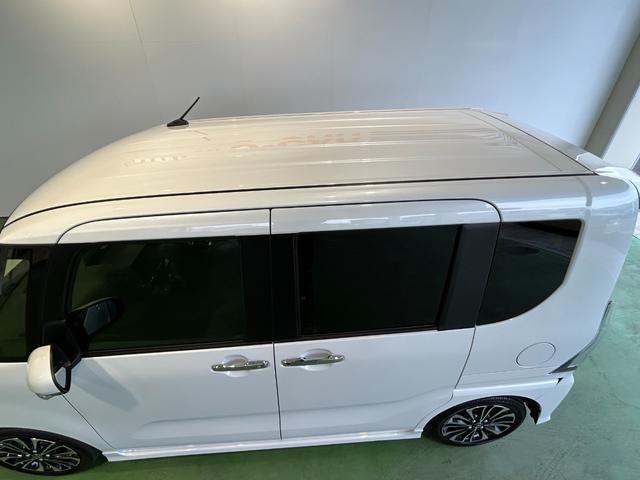 タントカスタムＲＳタ−ボ　ディスプレイオーディオ　衝突被害軽減ブレーキ　電動パーキング　プッシュボタンスタ−ト　コ−ナ−センサ−　アイドリングストップ機能　シ−トヒ−タ−　バックカメラ　ＬＥＤヘッドライト（奈良県）の中古車