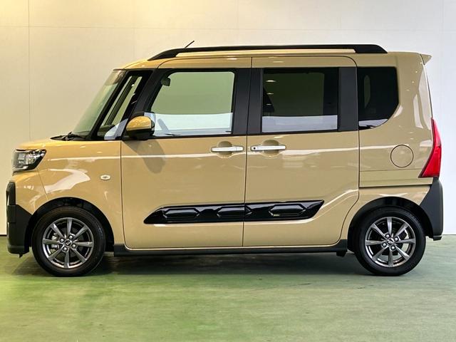 タントファンクロスナビ　ドラレコ　ＥＴＣ　プッシュボタンスタ−ト　両側電動スライドドア　コ−ナ−センサ−　アイドリングストップ機能　衝突被害軽減ブレーキ　パノラマモニタ−（奈良県）の中古車