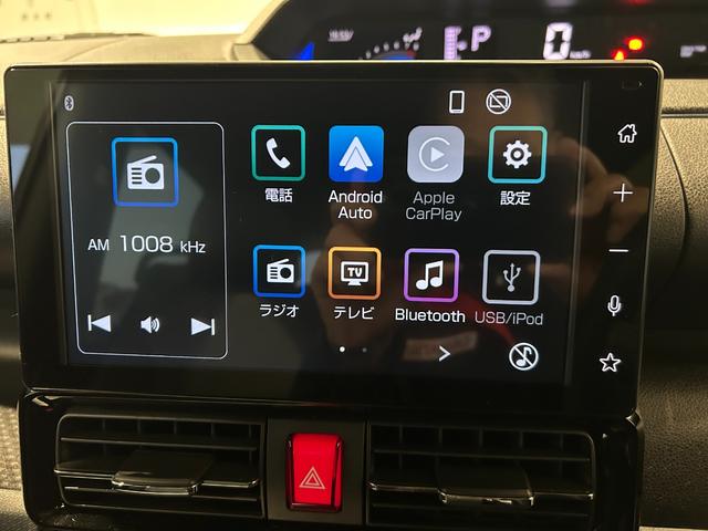 タントカスタムRSタ−ボ ディスプレイオーディオ 電動パーキング 両側電動スライドドア プッシュボタンスタ−ト 衝突被害軽減ブレーキ コ−ナ−センサ− アイドリングストップ機能 シ−トヒ−タ− バックカメラ(奈良県)の中古車