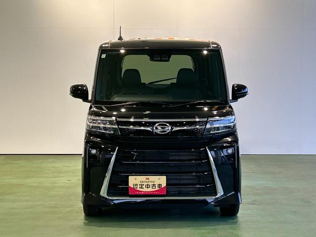 タントカスタムRSタ−ボ ディスプレイオーディオ 電動パーキング 両側電動スライドドア プッシュボタンスタ−ト 衝突被害軽減ブレーキ コ−ナ−センサ− アイドリングストップ機能 シ−トヒ−タ− バックカメラ(奈良県)の中古車