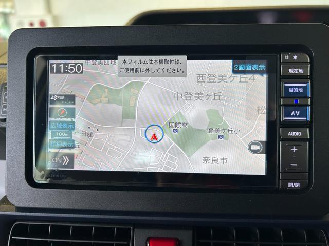 タントＸナビ　ドラレコ　衝突被害軽減ブレーキ　片側電動スライドドア　プッシュボタンスタ−ト　コ−ナ−センサ−　アイドリングストップ機能　シ−トヒ−タ−　バックカメラ　ＬＥＤヘッドライト（奈良県）の中古車