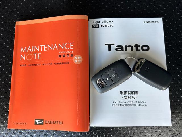 タントＸナビ　ドラレコ　衝突被害軽減ブレーキ　片側電動スライドドア　プッシュボタンスタ−ト　コ−ナ−センサ−　アイドリングストップ機能　シ−トヒ−タ−　バックカメラ　ＬＥＤヘッドライト（奈良県）の中古車
