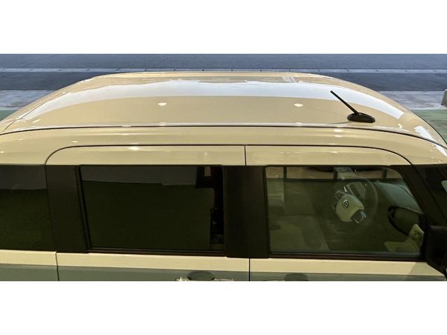 ムーヴキャンバスストライプスＧ電動パーキング　プッシュボタンスタ−ト　両側電動スライドドア　コ−ナ−センサ−　衝突被害軽減ブレーキ　アイドリングストップ機能　シ−トヒ−タ−　パノラマモニタ−対応　ＬＥＤヘッドライト（奈良県）の中古車