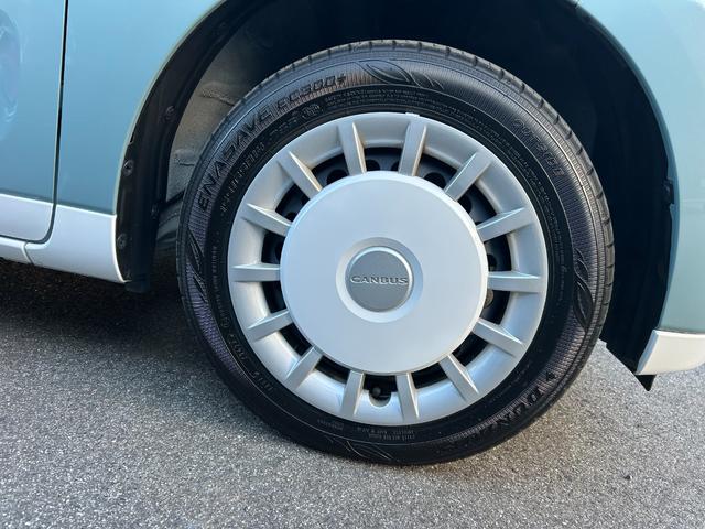 ムーヴキャンバスストライプスＧ電動パーキング　プッシュボタンスタ−ト　両側電動スライドドア　コ−ナ−センサ−　衝突被害軽減ブレーキ　アイドリングストップ機能　シ−トヒ−タ−　パノラマモニタ−対応　ＬＥＤヘッドライト（奈良県）の中古車