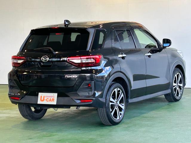 ロッキープレミアムＧパノラマモニタ−対応　プッシュボタンスタ−ト　衝突被害軽減ブレーキ　コ−ナ−センサ−　アイドリングストップ機能　電動パーキング　フロントシ−トヒ−タ−（奈良県）の中古車