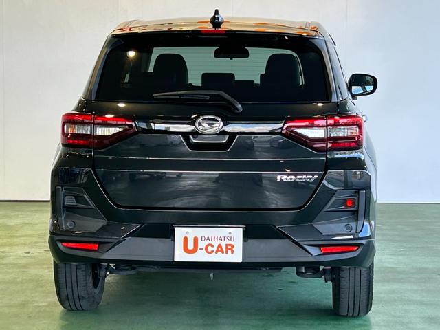 ロッキープレミアムＧパノラマモニタ−対応　プッシュボタンスタ−ト　衝突被害軽減ブレーキ　コ−ナ−センサ−　アイドリングストップ機能　電動パーキング　フロントシ−トヒ−タ−（奈良県）の中古車