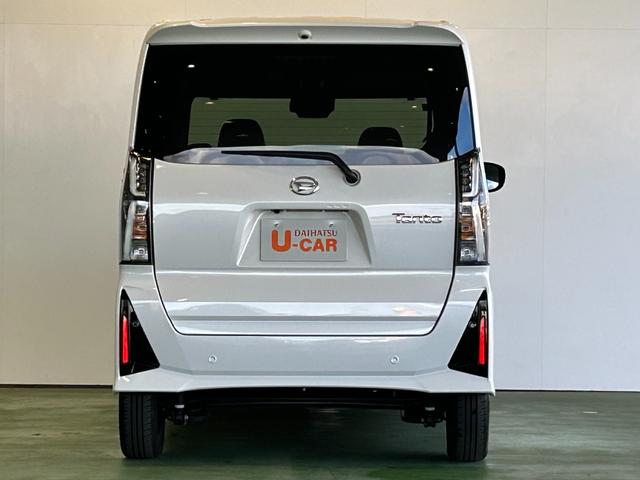 タントカスタムＸディスプレイオーディオ　電動パーキング　両側電動スライドドア　プッシュボタンスタ−ト　衝突被害軽減ブレーキ　コ−ナ−センサ−　アイドリングストップ機能　シ−トヒ−タ−　バックカメラ　ＬＥＤヘッドライト（奈良県）の中古車