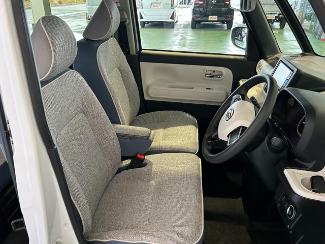 ムーヴキャンバスストライプスＧナビ　ドラレコ　ＥＴＣ　プッシュボタンスタ−ト　両側電動スライドドア　コ−ナ−センサ−　衝突被害軽減ブレーキ　アイドリングストップ機能　電動パーキング　シ−トヒ−タ−　バックカメラ（奈良県）の中古車