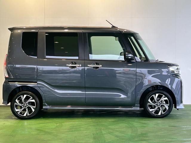 タントカスタムＸバックカメラ対応　両側電動スライドドア　衝突被害軽減ブレーキ　コ−ナ−センサ−　アイドリングストップ機能　シ−トヒ−タ−　電動パーキング　ＬＥＤヘッドライト　キーフリ−　アルミホイール（奈良県）の中古車
