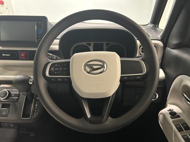 ムーヴキャンバスストライプスＧナビ　ドラレコ　電動パーキング　プッシュボタンスタ−ト　両側電動スライドドア　衝突被害軽減ブレーキ　コ−ナ−センサ−　アイドリングストップ機能　シ−トヒ−タ−　パノラマモニタ−　ＬＥＤヘッドライト（奈良県）の中古車