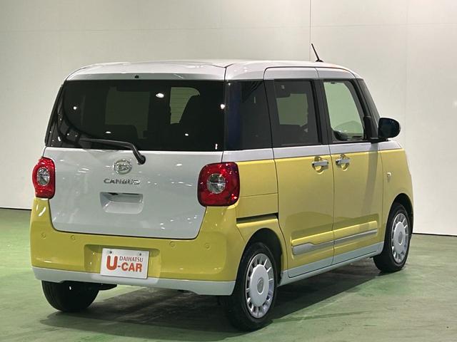 ムーヴキャンバスストライプスＧナビ　ドラレコ　電動パーキング　プッシュボタンスタ−ト　両側電動スライドドア　衝突被害軽減ブレーキ　コ−ナ−センサ−　アイドリングストップ機能　シ−トヒ−タ−　パノラマモニタ−　ＬＥＤヘッドライト（奈良県）の中古車