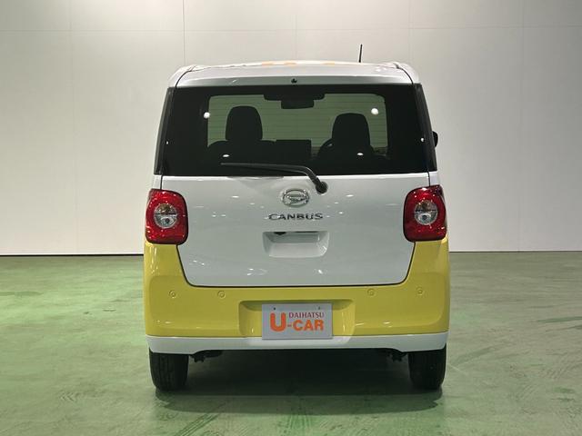 ムーヴキャンバスストライプスＧナビ　ドラレコ　電動パーキング　プッシュボタンスタ−ト　両側電動スライドドア　衝突被害軽減ブレーキ　コ−ナ−センサ−　アイドリングストップ機能　シ−トヒ−タ−　パノラマモニタ−　ＬＥＤヘッドライト（奈良県）の中古車