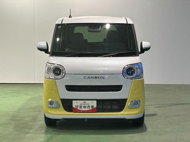 ムーヴキャンバスストライプスＧナビ　ドラレコ　電動パーキング　プッシュボタンスタ−ト　両側電動スライドドア　衝突被害軽減ブレーキ　コ−ナ−センサ−　アイドリングストップ機能　シ−トヒ−タ−　パノラマモニタ−　ＬＥＤヘッドライト（奈良県）の中古車