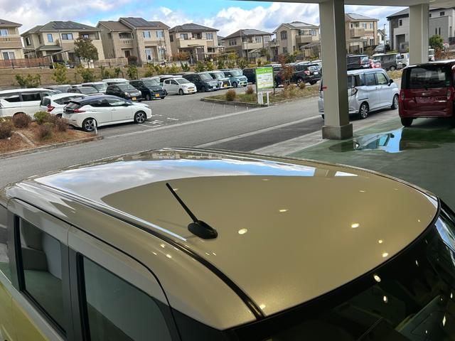 ムーヴキャンバスストライプスＧナビ　ドラレコ　電動パーキング　プッシュボタンスタ−ト　両側電動スライドドア　衝突被害軽減ブレーキ　コ−ナ−センサ−　アイドリングストップ機能　シ−トヒ−タ−　パノラマモニタ−　ＬＥＤヘッドライト（奈良県）の中古車